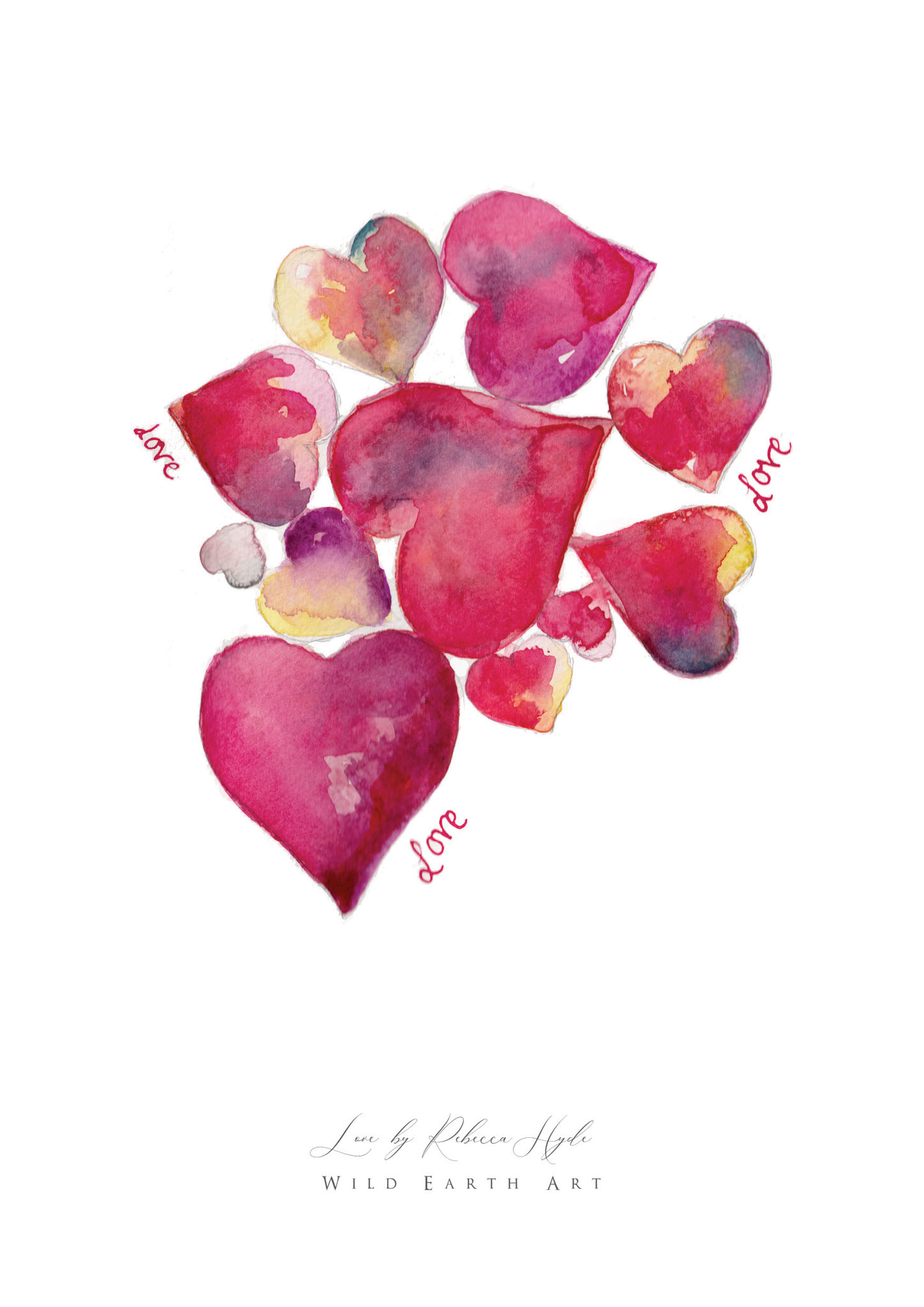 Love-Watercolour-Painting-Watercolour-Artist-Oxfordshire-Rebecca-Hyde-©-Wild-Earth-Art.