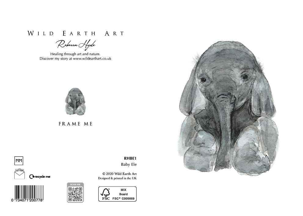 Wholesle Watercolour painting greeting card. nature-inspired design from the Wild Earth Art collection by Rebecca Hyde. Wholesale Greeting cards, Watercolour Painting Artist - Greeting Card Art, Watercolour Painting Botanical, Nature and Animal Artist - Art by White Earth Art - Rebecca Hyde, Watercolour Painting Artist - Greeting Card Art & Wrapping, Watercolour Painting Botanical, Nature and Animal Artist - Art