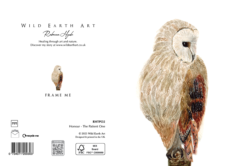 Watercolour painting greeting card. nature-inspired design from the Wild Earth Art collection by Rebecca Hyde. Wholesale Greeting cards, Watercolour Painting Artist - Greeting Card Art, Watercolour Painting Botanical, Nature and Animal Artist - Art