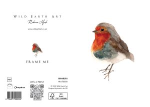 Watercolour painting greeting card. nature-inspired design from the Wild Earth Art collection by Rebecca Hyde. Wholesale Greeting cards, Watercolour Painting Artist - Greeting Card Art, Watercolour Painting Botanical, Nature and Animal Artist - Art