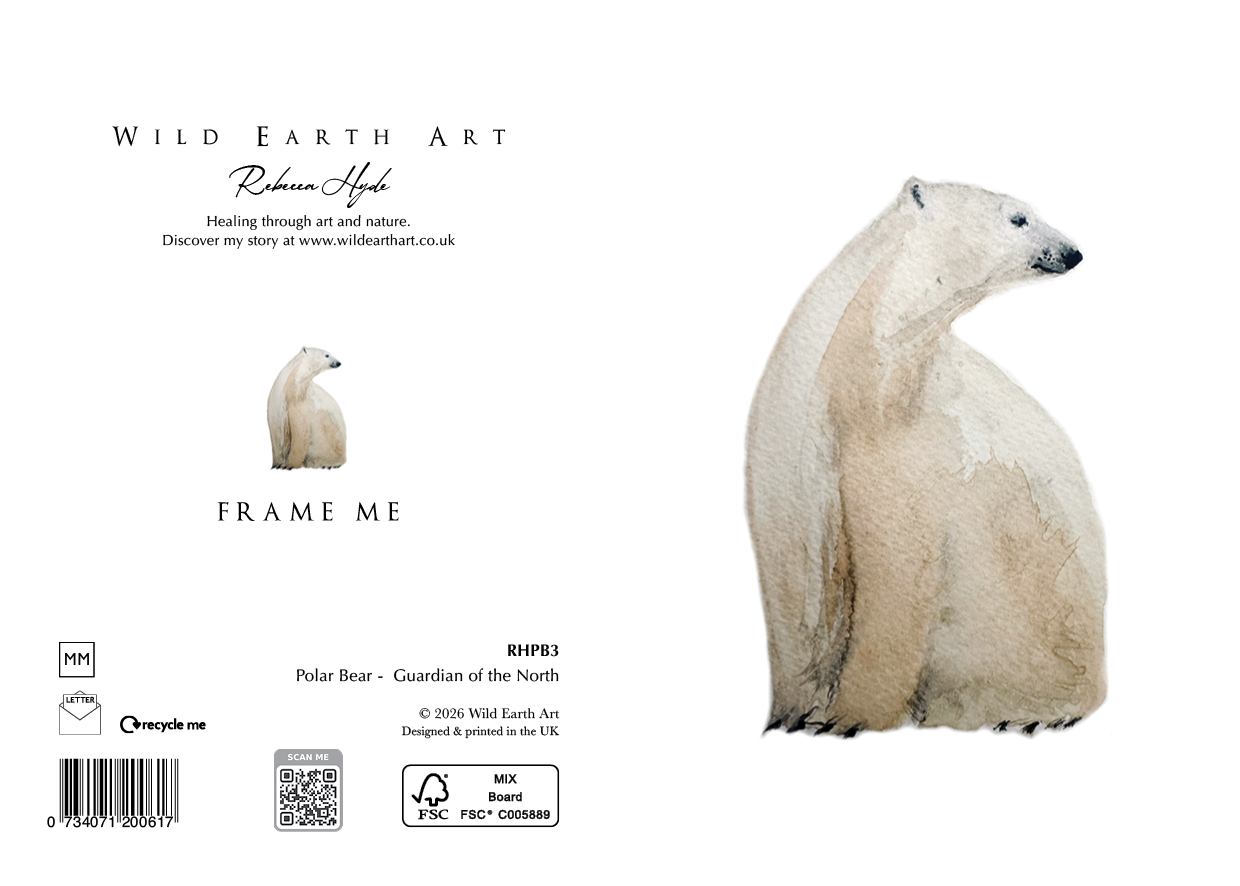 White Earth Art - Rebecca Hyde, Watercolour Painting Artist - Greeting Card Art & Wrapping, Watercolour Painting Botanical, Nature and Animal Artist - Art RHPB3